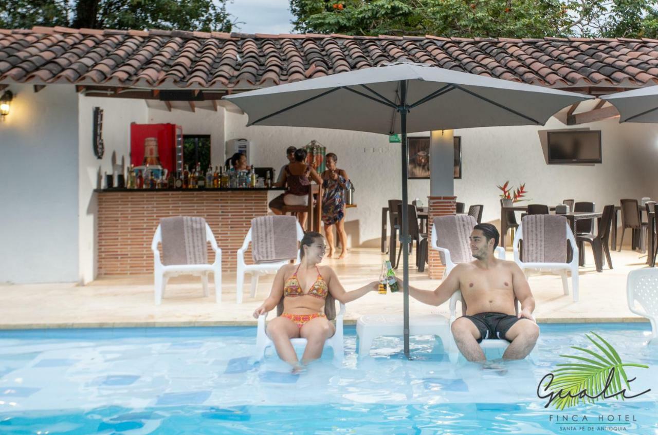 Finca Hotel Guali Santafe 圣菲德安蒂奥基亚 外观 照片