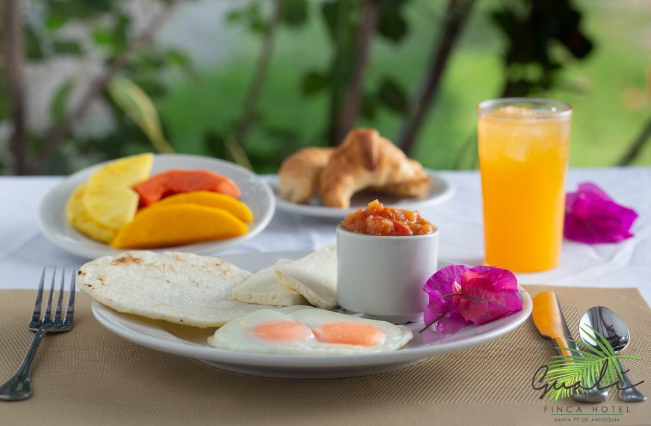 Finca Hotel Guali Santafe 圣菲德安蒂奥基亚 外观 照片