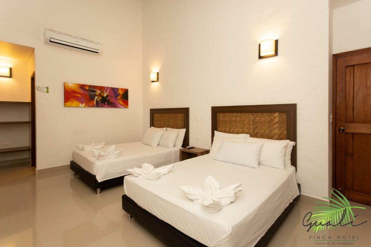 Finca Hotel Guali Santafe 圣菲德安蒂奥基亚 外观 照片