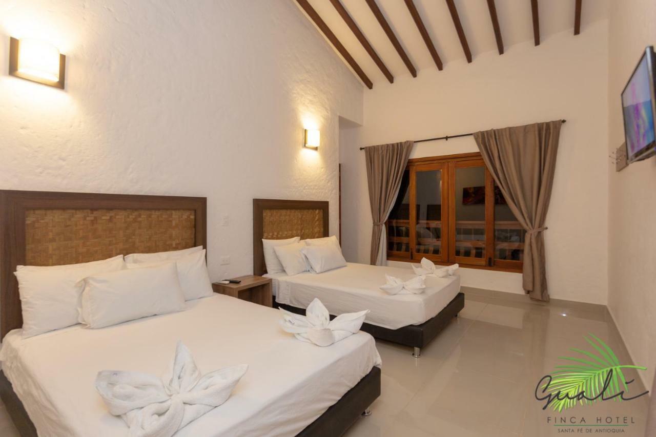 Finca Hotel Guali Santafe 圣菲德安蒂奥基亚 外观 照片