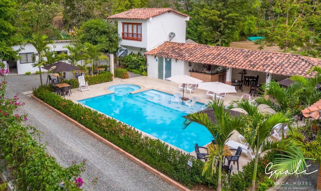 Finca Hotel Guali Santafe 圣菲德安蒂奥基亚 外观 照片
