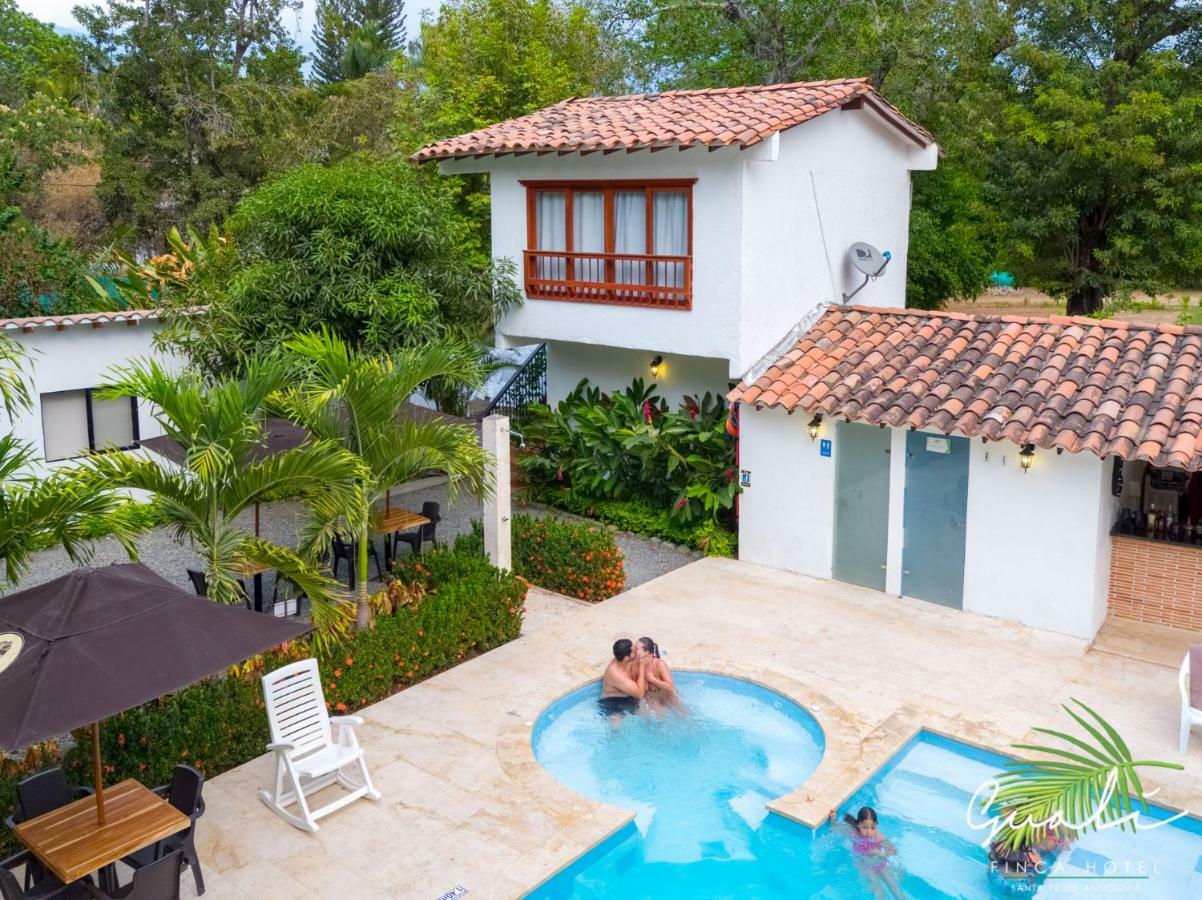 Finca Hotel Guali Santafe 圣菲德安蒂奥基亚 外观 照片