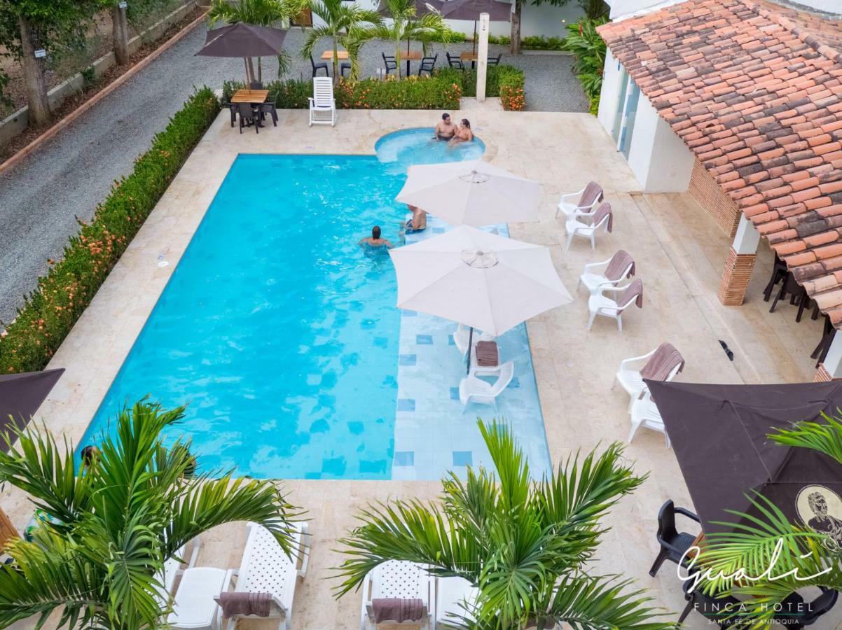 Finca Hotel Guali Santafe 圣菲德安蒂奥基亚 外观 照片